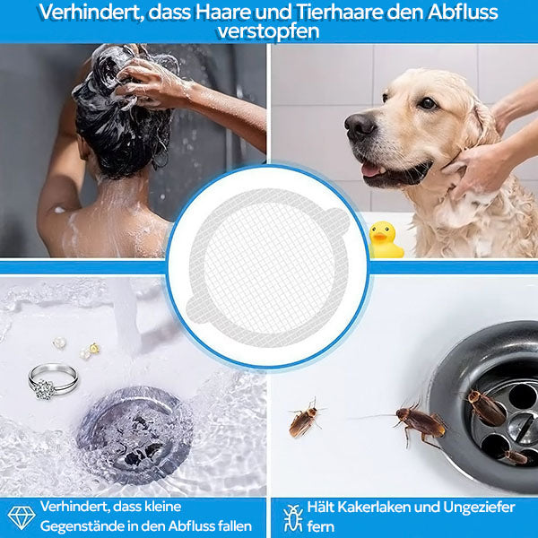 Autocollant D' Évacuation Efficace contre les Cheveux et les Obstructions (25 Pièces)