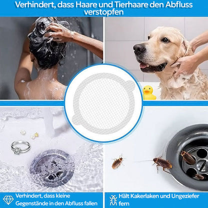 Autocollant D' Évacuation Efficace contre les Cheveux et les Obstructions (25 Pièces)