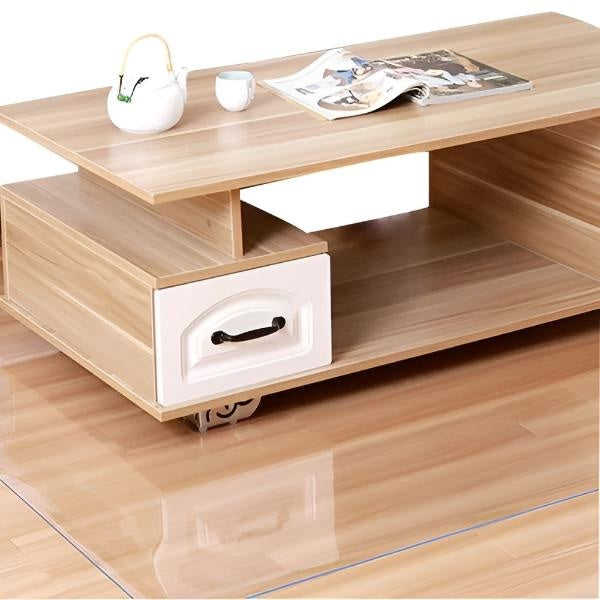Revêtement de Table en Pvc Transparent (90x160 Cm)