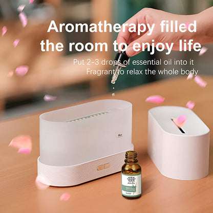 Un Humidificateur D' Air Innovant avec un Effet de Flamme Réaliste