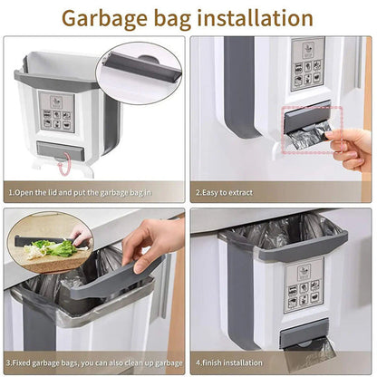 Sac à Déchets Pliable