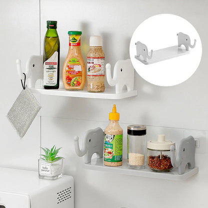 Étagère de Rangement Polyvalente en Forme D' Éléphant