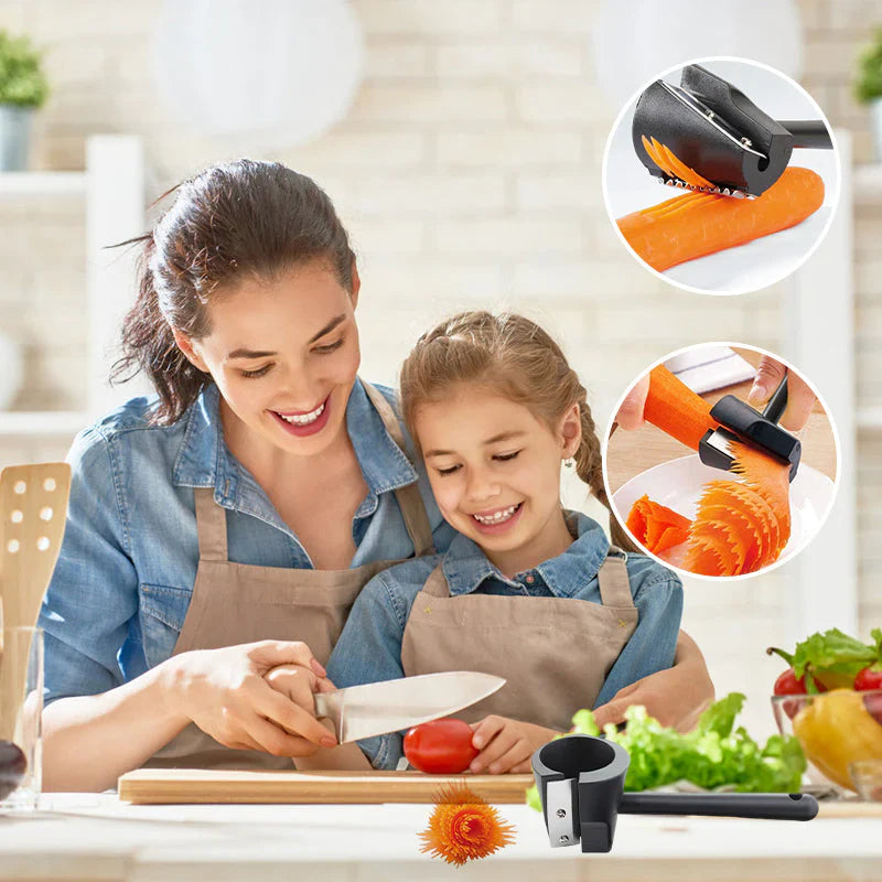 Rouleau de Coupe Rotatif pour les Fruits et les Légumes
