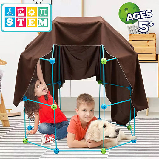 Kit de Construction de Château Fort en 3d pour Petits Architectes