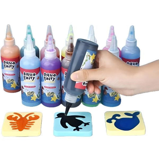 Kit de Construction Aquatique Créatif Diy pour les Enfants (13 Pièces)