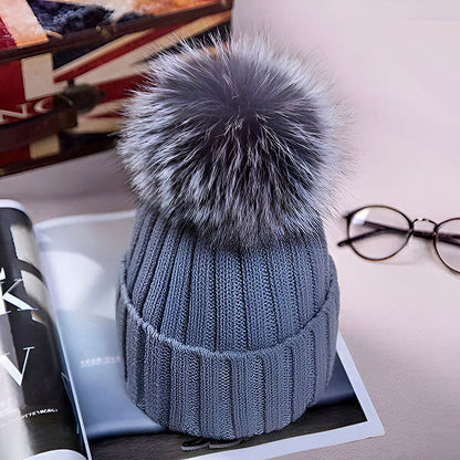 Casquette en Maille Douce pour Femme
