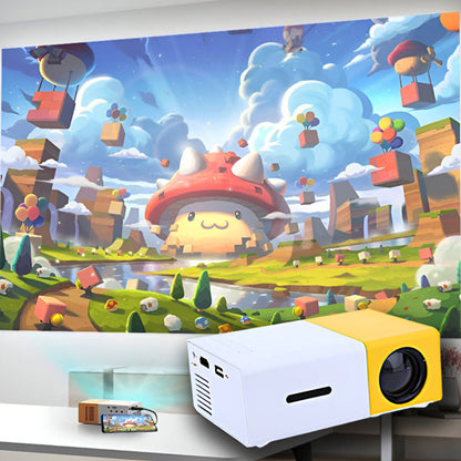 Mini Projecteur Home Cinéma de Qualité Hd