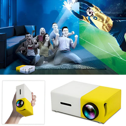 Mini Projecteur Home Cinéma de Qualité Hd