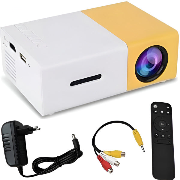 Mini Projecteur Home Cinéma de Qualité Hd