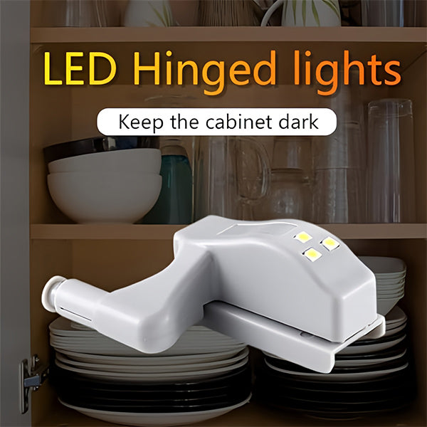 Lampes Led Autocollantes pour Charnières (10 Pièces)