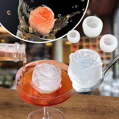 Roses Moule en Silicone (4 Pcs)