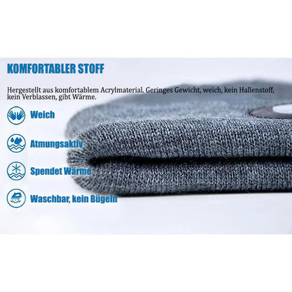 Casquette D' Hiver Confortable avec Lampe Led Intégrée