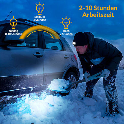 Casquette D' Hiver Confortable avec Lampe Led Intégrée