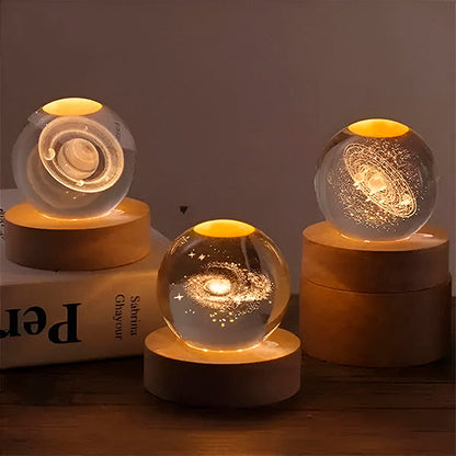 Boule Led Astronomique avec Effet 3d