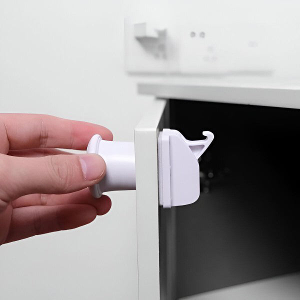 Fermeture D' Armoire à L' Épreuve des Enfants avec Aimant (Lot de 4)