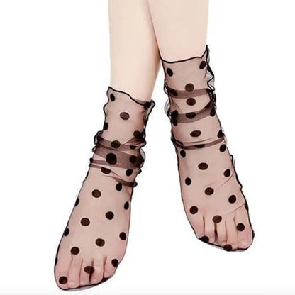 Chaussettes Aspect Soie (3 Pcs)