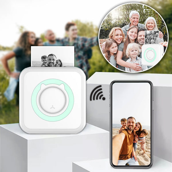Une Mini-imprimante sans Fil pour les Téléphones Portables