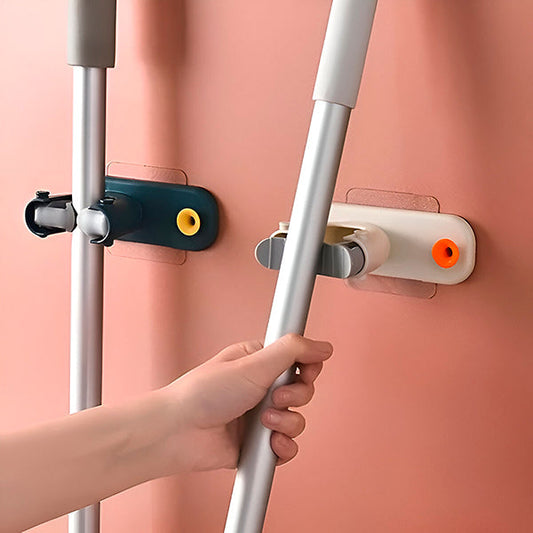 Support Mural pour Ustensiles de Nettoyage (3 Pcs)
