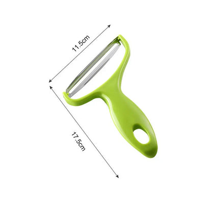Eplucheur Large en Acier Inoxydable pour les Fruits et Légumes
