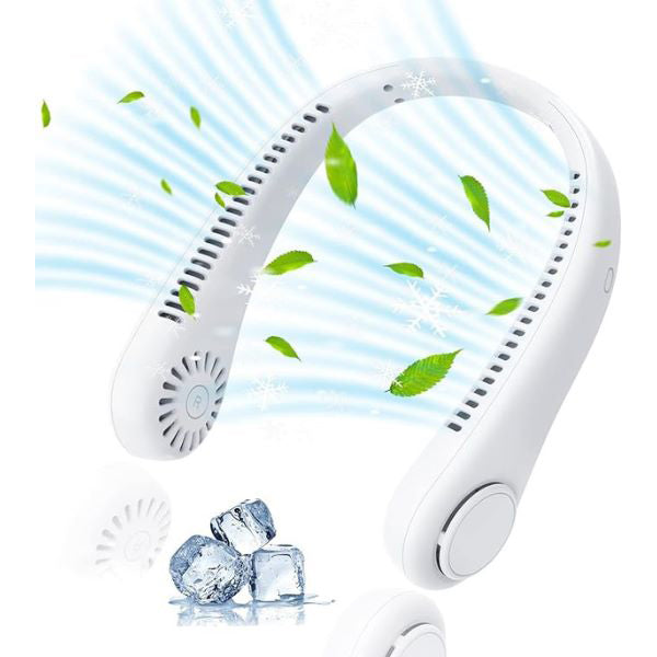 Un Ventilateur de Nuque Moderne et sans Fil