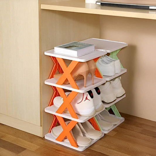 Etagère à Chaussures Pratique avec 4 Couches