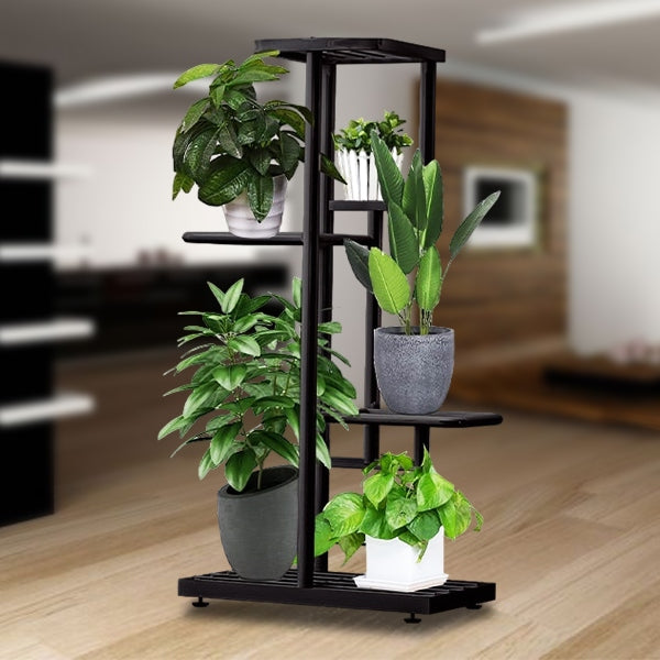 Porte-plantes Réglable en Hauteur (4 Étages)