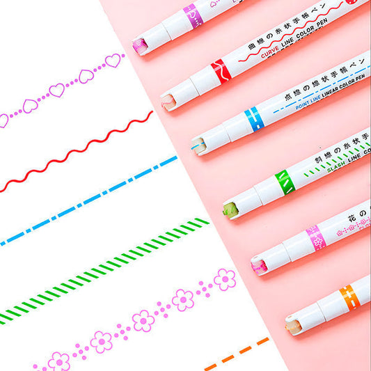 Marqueurs de Haute Qualité pour Artistes (6 Pcs)