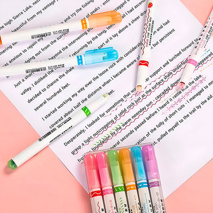 Marqueurs de Haute Qualité pour Artistes (6 Pcs)