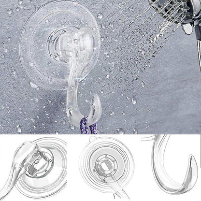 Supports Transparents à Ventouses (4 Pièces)