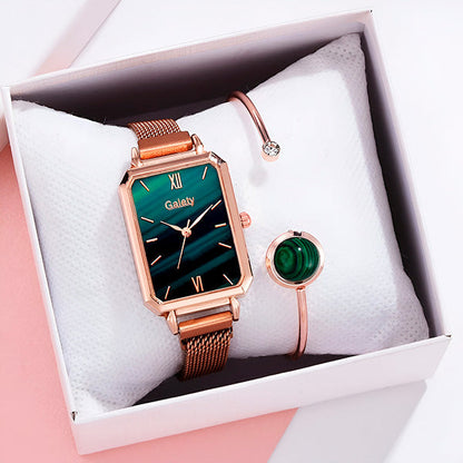 Ensemble Raffiné - Montre Femme & Bracelet
