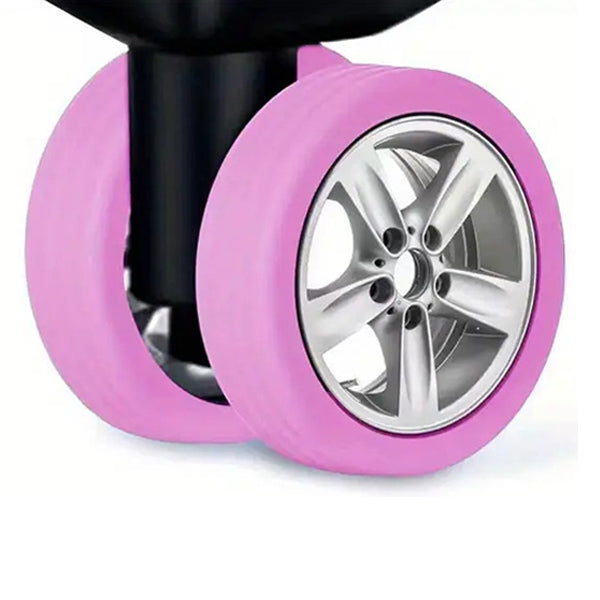 Capsules de Protection pour Roulettes de Valises (8 Pcs)