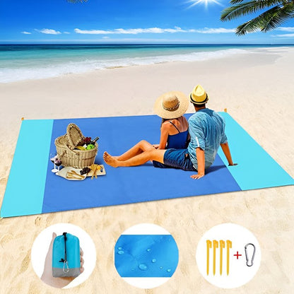 Couverture D' Extérieur Compacte pour les Pique-niques et les Vacances à la Plage