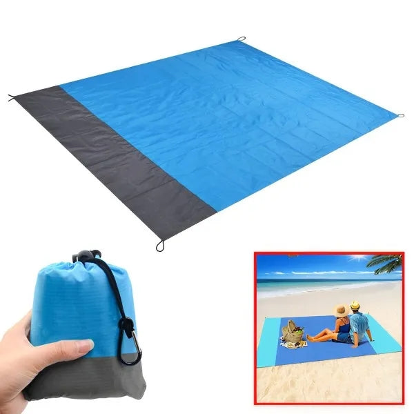 Couverture D' Extérieur Compacte pour les Pique-niques et les Vacances à la Plage