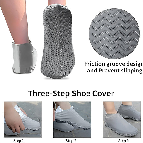 Protecteurs de Chaussures en Silicone Résistants aux Intempéries