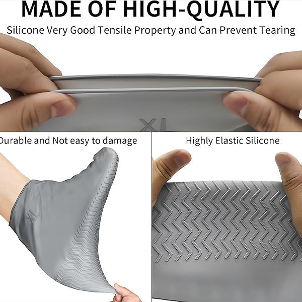 Protecteurs de Chaussures en Silicone Résistants aux Intempéries