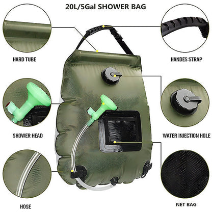 Douche mobile de plein air