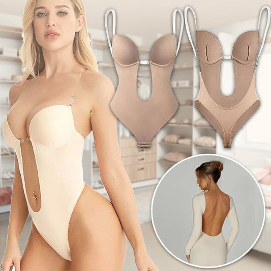 Body Ajusté avec Dos Ouvert