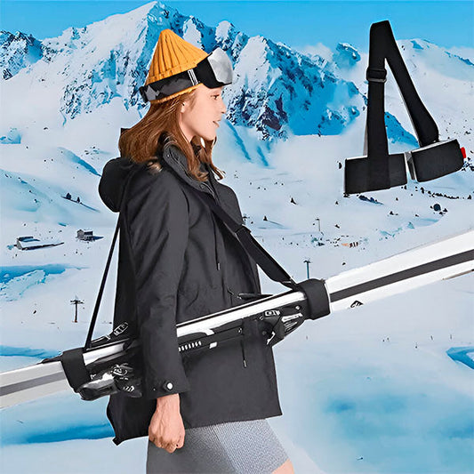 Sangle de Transport des Skis à Longueur Réglable