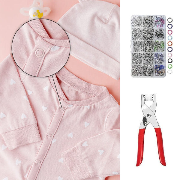 Ensemble D' Outils Professionnels pour Boutons - Pression