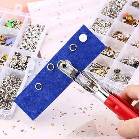 Ensemble D' Outils Professionnels pour Boutons - Pression