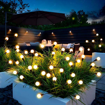 Lampes Solaires de Jardin avec 6 Ampoules
