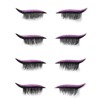 Eyeliner & Cils en un - Réutilisable (4 Pcs)