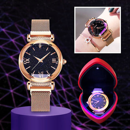 Horloge Magnétique Étoilée