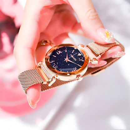 Horloge Magnétique Étoilée