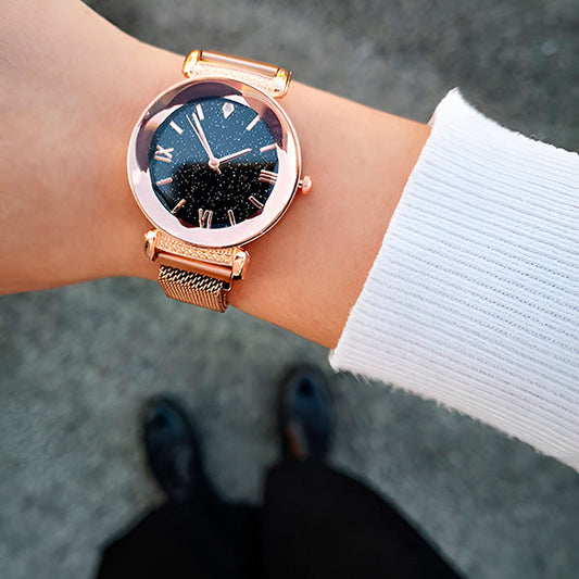 Horloge Magnétique Étoilée