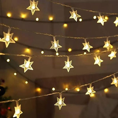 Chaîne de Lumière Led en Étoile