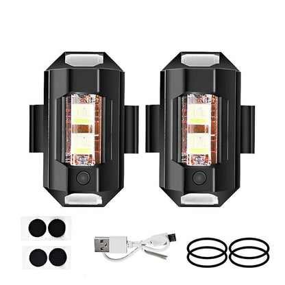 Lampes Clignotantes à Led sans Fil (2 Pièces)