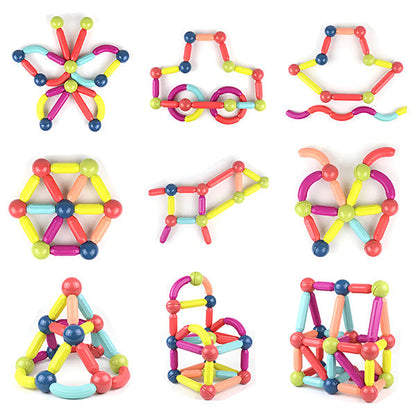 Jouets Éducatifs Blocs de Construction Magnétiques (42 Pcs)