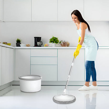Mop Rotatif avec Set de Seaux pour un Nettoyage sans Effort