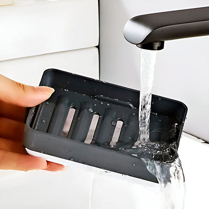 Étagère de Salle de Bain à 4 Niveaux à Fixer au Mur